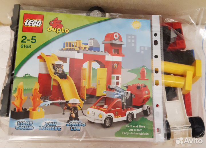 Lego duplo 6168 Пожарная станция