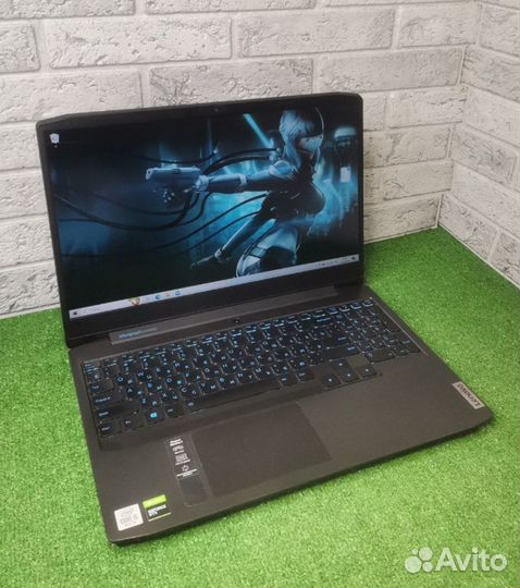 Игровой ноутбук Lenovo i5 10го/GTX 1650 4Гб/12ram