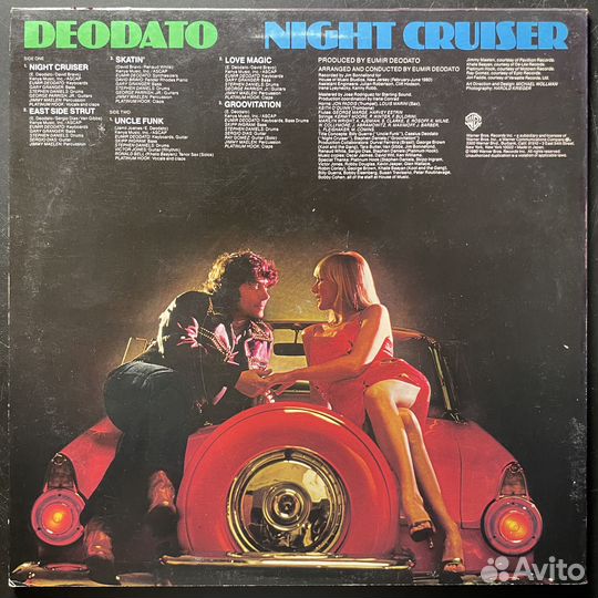 Deodato – Night Cruiser (Япония 1980г.) Promo