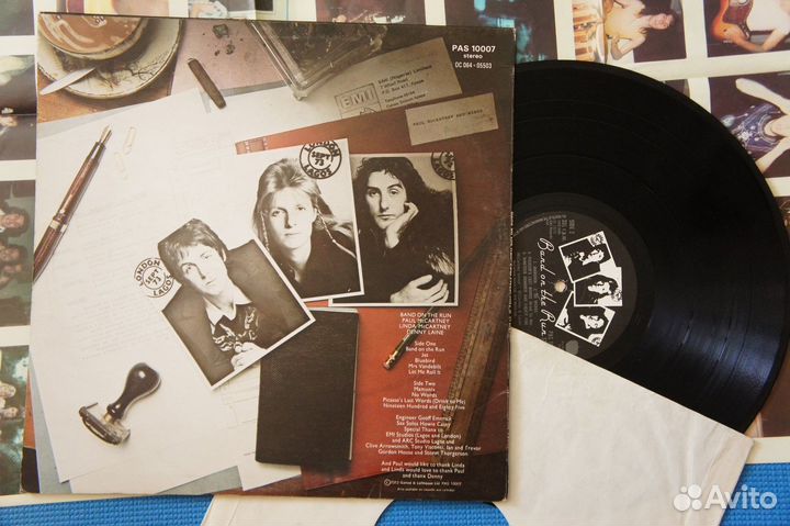 Paul McCartney & Wings - Band On The Run (UK-1973