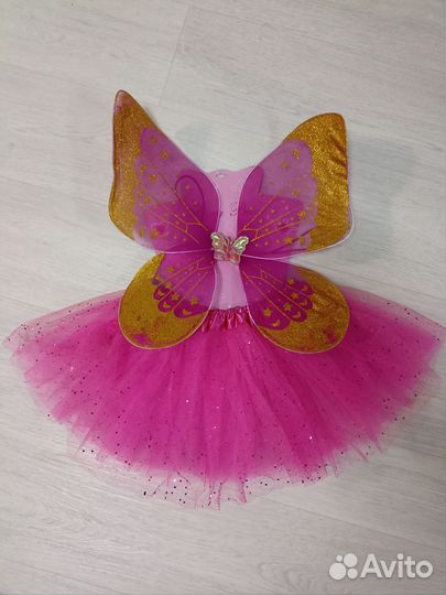 Новогодний костюм бабочки 4-5 лет