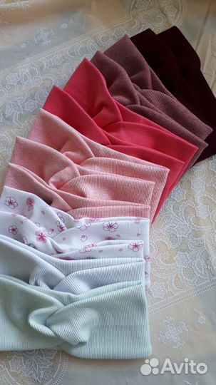 Повязка на голову взрослая и детская