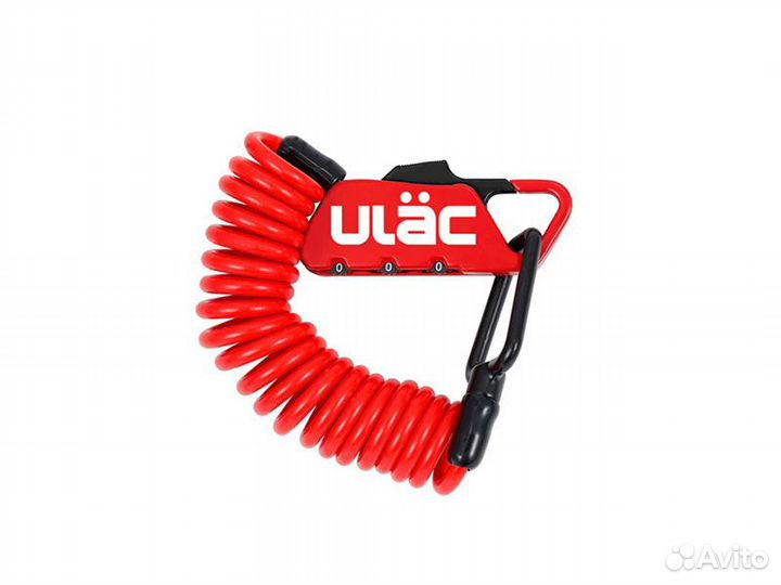 Велозамок ulac Piccadilly LTD многоцелевой красный