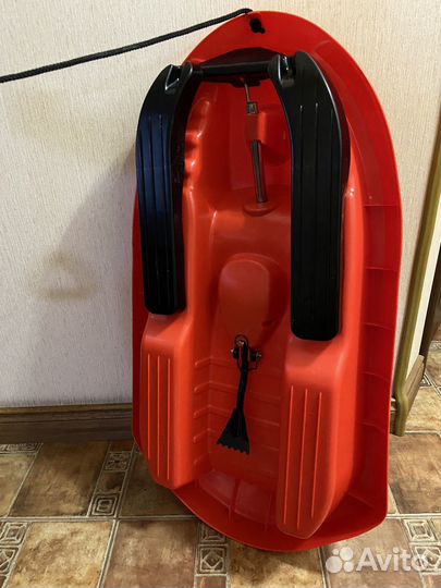 Снегокат Барс с рулем