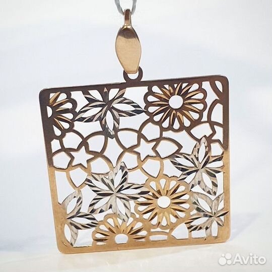 Золотая подвеска