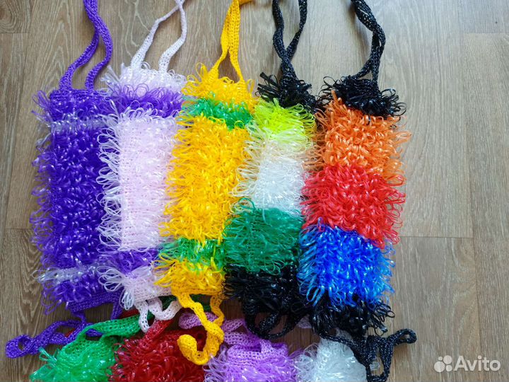 Мочалка ручной работы