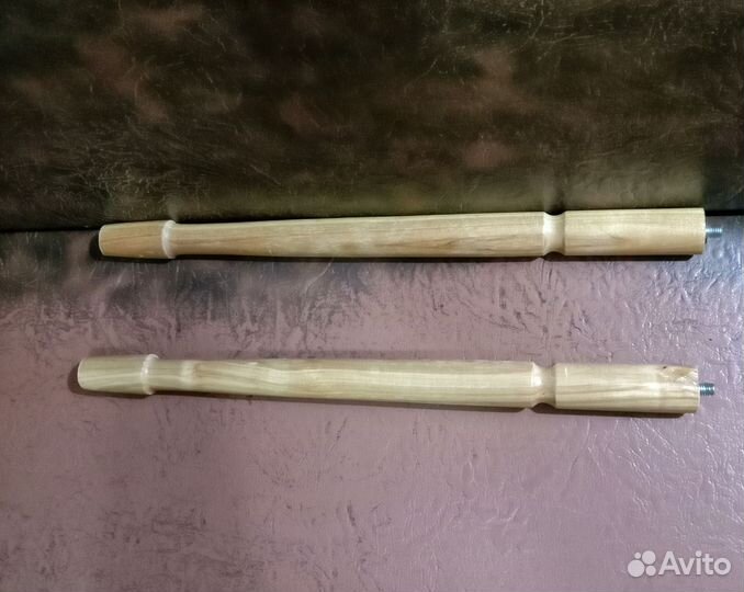 Ножки точёные, деревянные 2 штуки