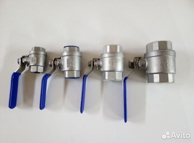 Продаю краны шаровые, дисковые нерж. aisi 304