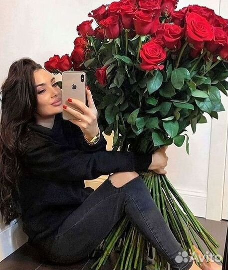 101 Роза Цветы Букеты 51 25 Роз Доставка