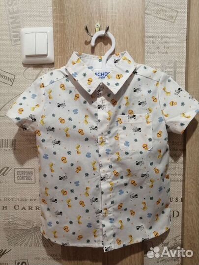 Рубашка и шорты новые