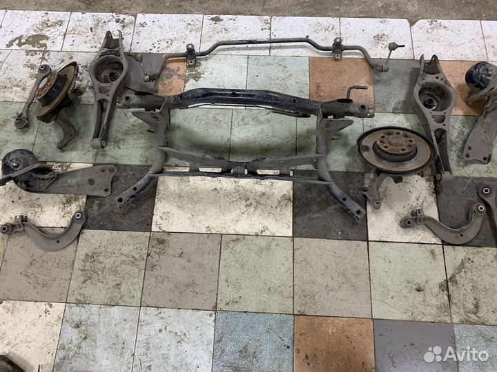 Scoda octavia A5. Задняя подвеска