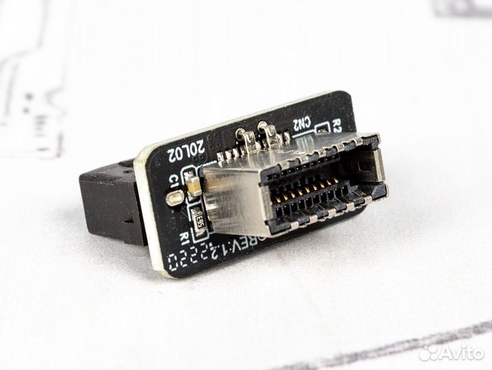Адаптеры USB 3.0 (19-pin) - Type-C (20-pin) Key A