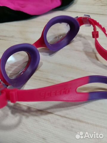 Очки для бассейна детские розовые Speedo 2-6лет