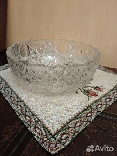 Ваза хрустальная СССР