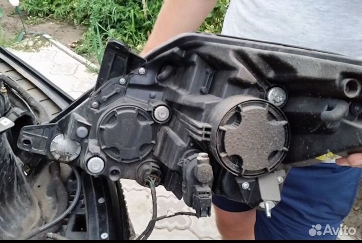 Пылезащитная крышка для фары. Ssang Yong action