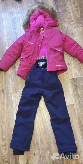 Зимний костюм для девочки
