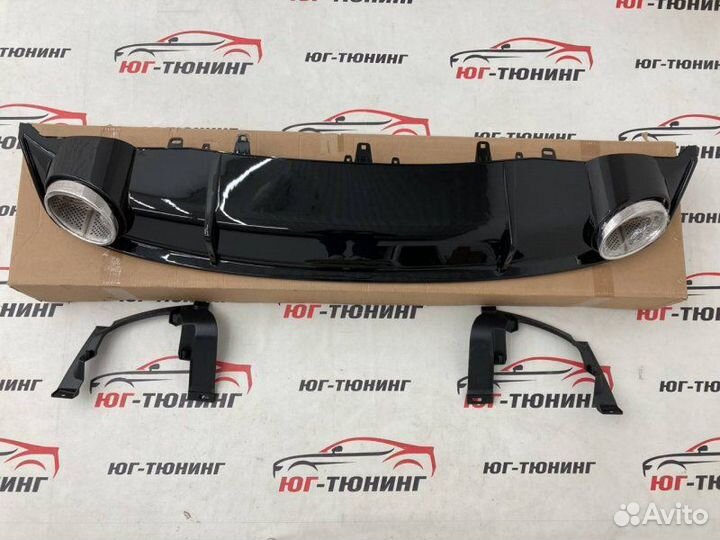 Диффузор на Audi А7 14-17 в стиле RS7 Audi A7