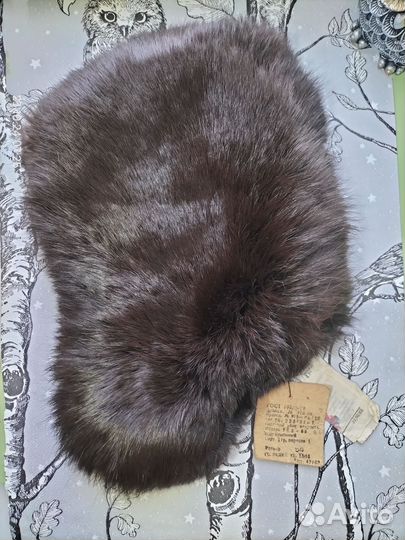 Меховое изделие шапка детская СССР мех заяц