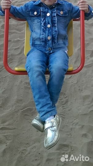 De salitto джинсовый костюм 104р