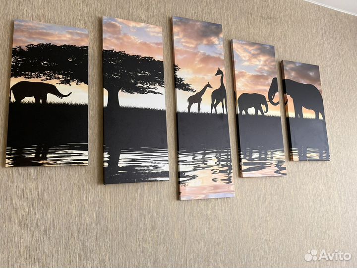 Модульная картина (Триптих)