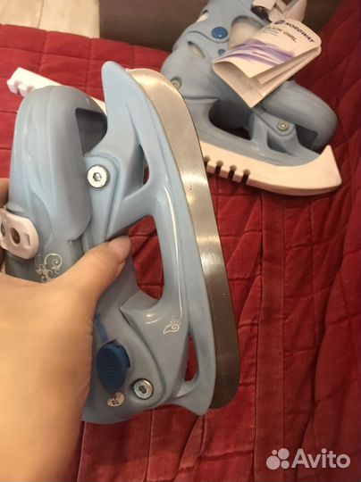 Коньки раздвижные новые (27-30)