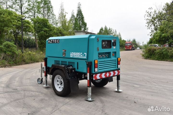 Компрессор дизельный передвижной 5.2м3/мин (isuzu)