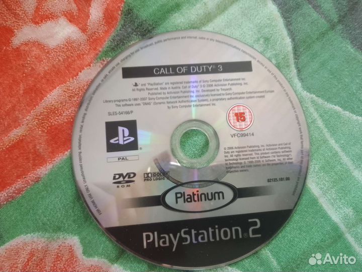 Call of Duty 3 на Play Station 2