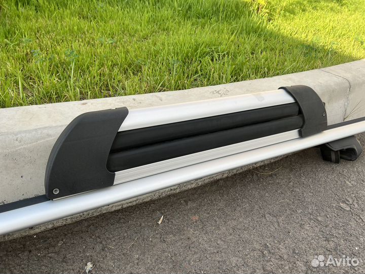 Багажник Atlant на рейлинги Kia Rio X-line + креп