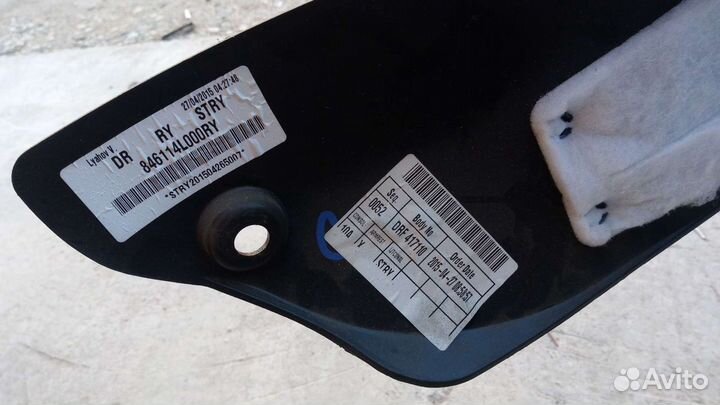 Центральная консоль для hyundai solaris