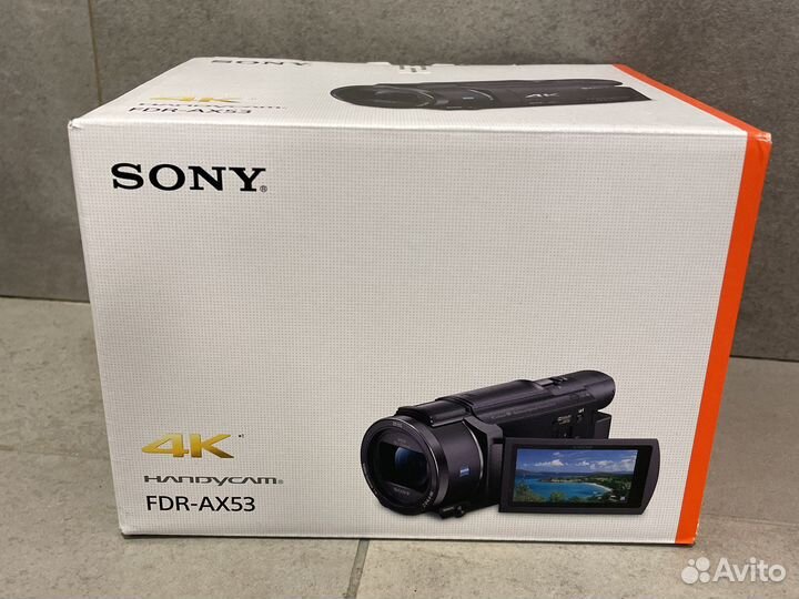 Sony FDR-AX53 Новые-Гарантия