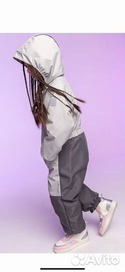 Зимний комбинезон для девочки 122