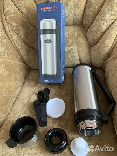 Термос Биосталь 2л