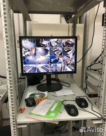 Монтаж видеонаблюдения