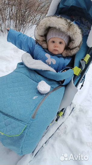 Коляска санки