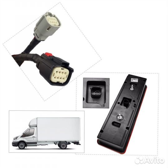 Проводка заднего фонаря Ford Transit 2014-2022