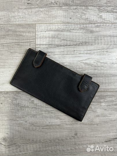 Кошелек мужской кожаный