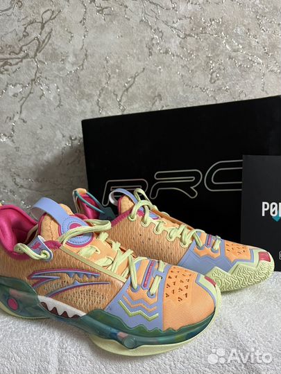 Женские basket кроссовки Anta shock wave 5 pro