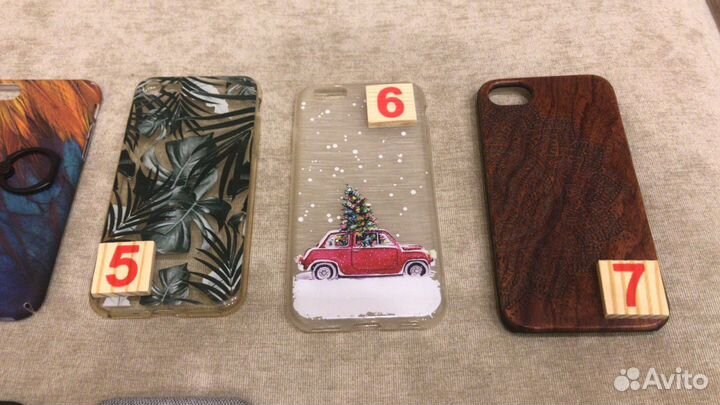 Чехлы 10 штук набором для iPhone