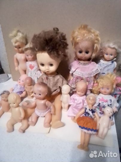 Куклы пупсы СССР и ГДР