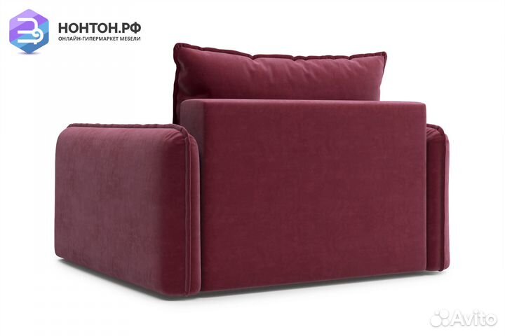 Кресло тик-так Антей бордовое