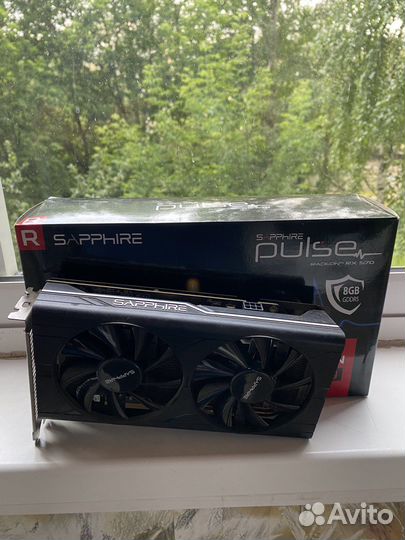 Видеокарта sapphire rx570 pulse 8gb