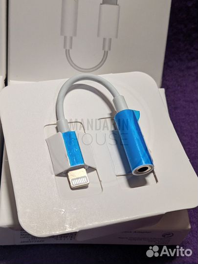 Переходник lightning 3.5 jack