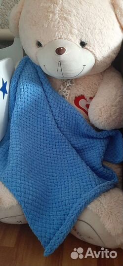 Плед детский плюшевый (одеяло/покрывало)