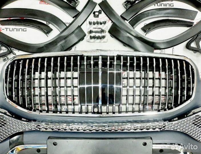 Обвес на Mercedes GLS-Class X167 в стиле Maybach