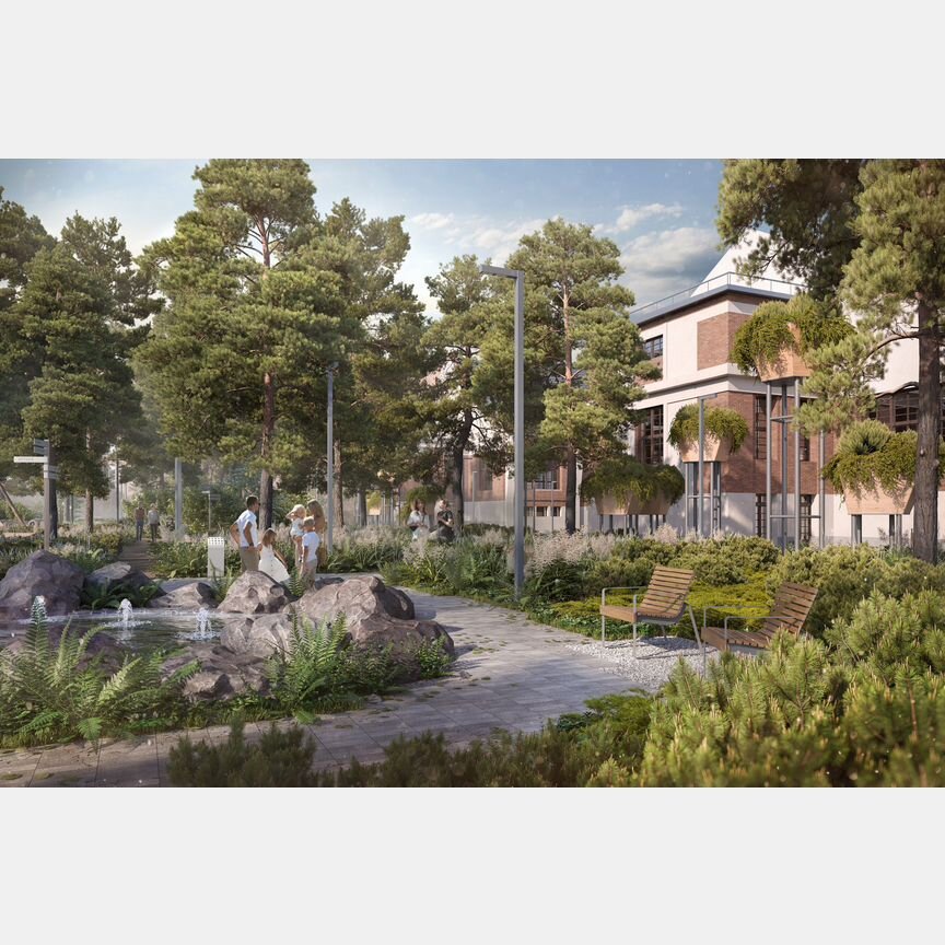 1-к. апартаменты, 38,5 м², 3/5 эт.