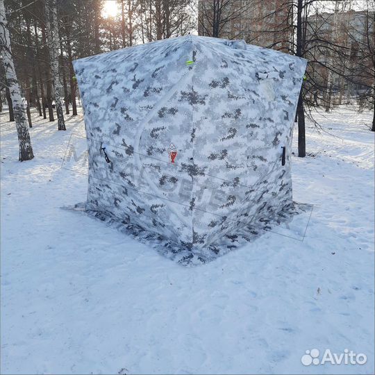 Палатка зимняя куб