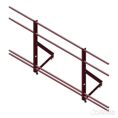 Ограждение кровли Optima RAL 3005 900 мм