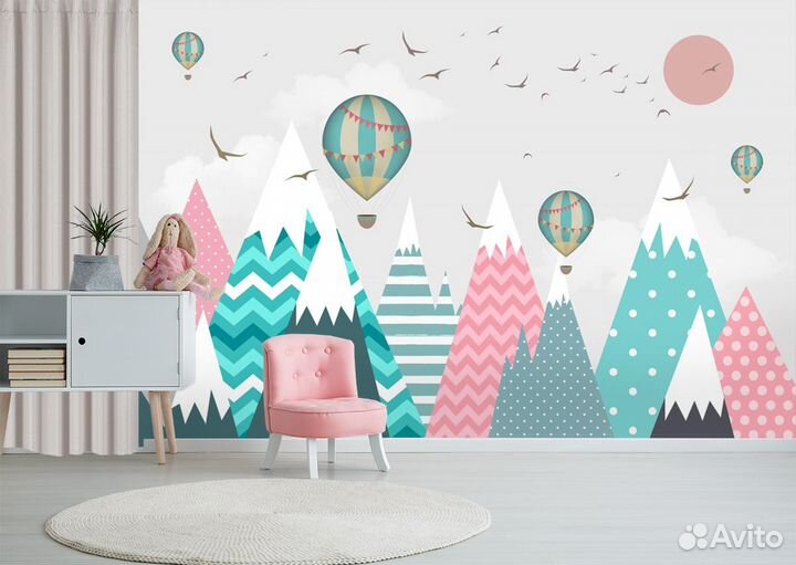 Фотообои флизелиновые детские 400х250см