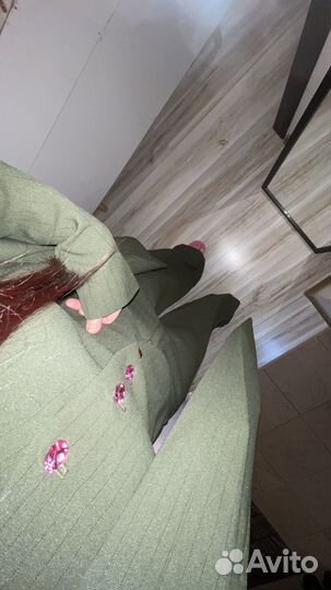 Пиджак женский оверсайз хаки