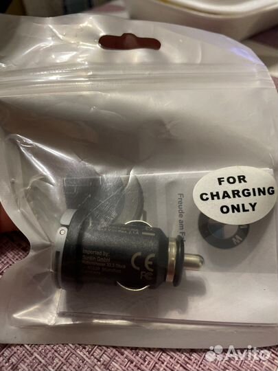 Зарядка автомобильная оригинал бмв